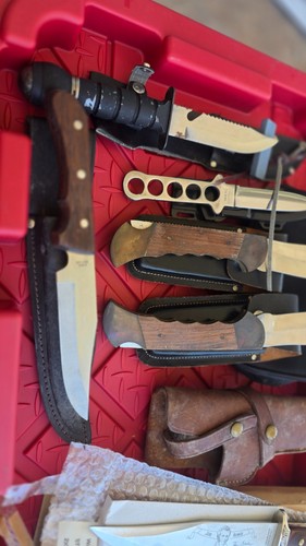 Knife lot pieces - lot,