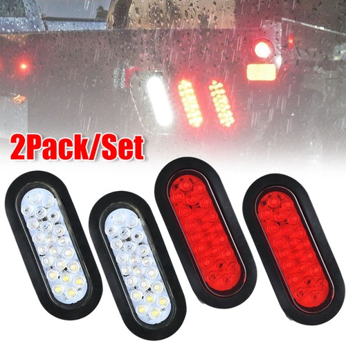 Oval white 22 led - oval,