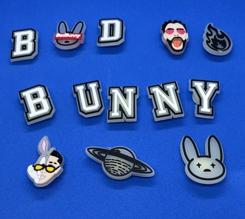 Bad bunny shoe charms - bunny,