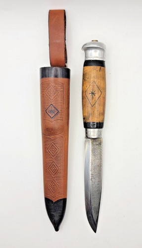 Vintage forged blade - blade, puukko