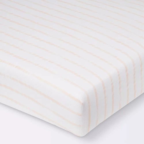 Fitted crib sheet cloud - crib,