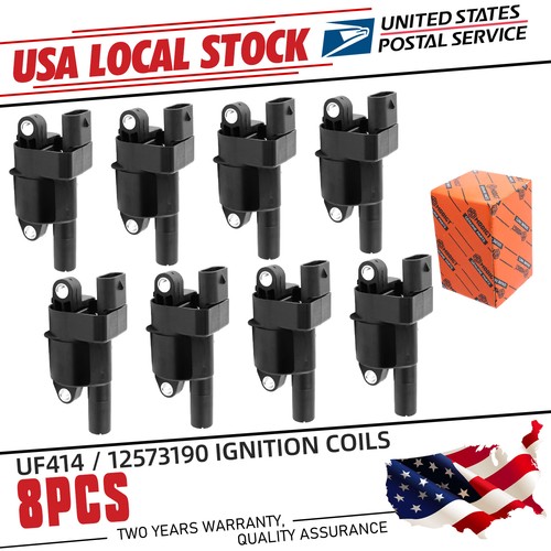 8pcs black ignition coils for - 8pcs,