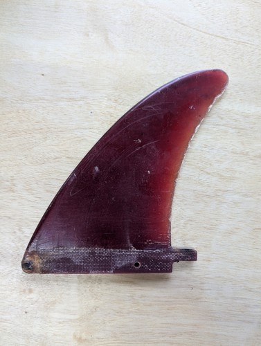 Vintage surfboard fin - surfboard,