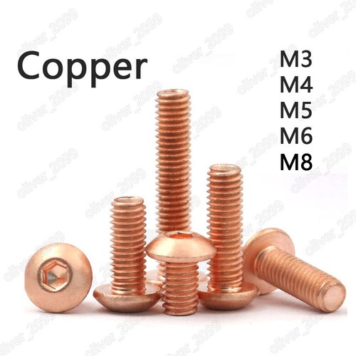 Pure copper iso7380 - 99.9%,
