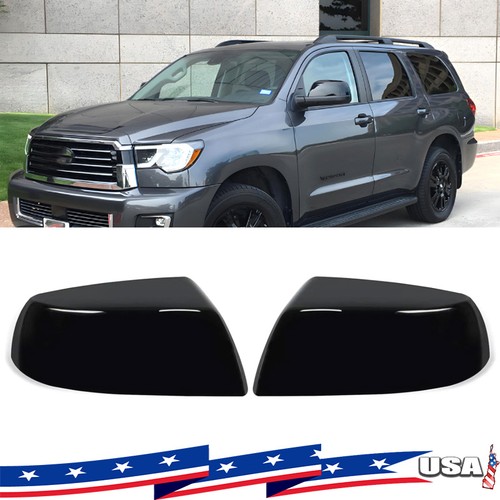 Pair gloss black mirror cover - gloss,