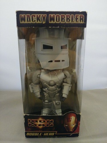 Grey iron man wacky - iron, wobbler