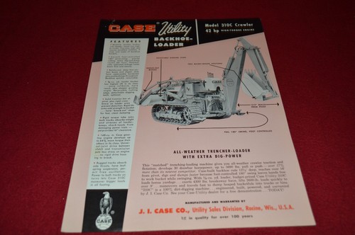 Case tractor 310c - case,