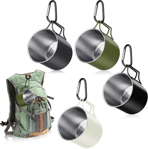 Camping mugs set of - camping, 4
