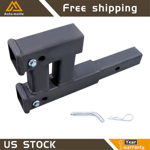 Dual mount hitch receiver - dual,