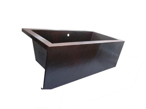 Mexican copper bathtub - copper,