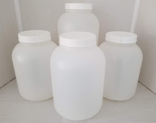Empty white container canister - empty,