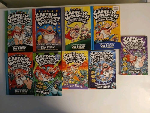Captain underpants book - underpants, lot