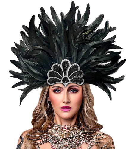 Feather headpiece for - for, women