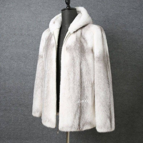 Mink fur jacket men - mink,