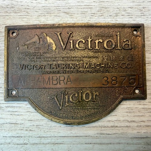 Antique victrola alhambra - victrola,