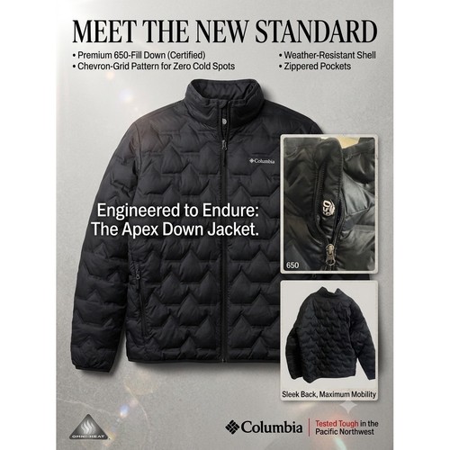 Columbia apex down - apex,