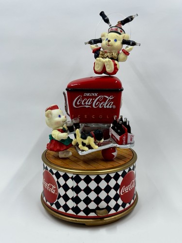 Coca cola 1995 revolving music - coca,