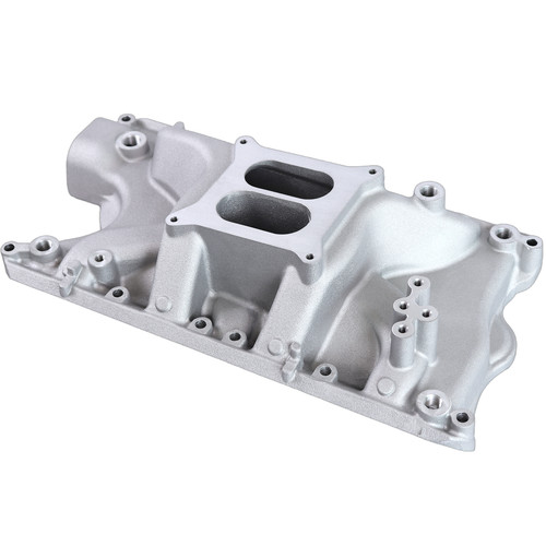 Dual plane aluminum intake - dual,