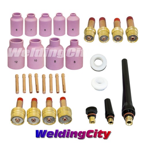 Tig welding gas lens - lens, kit