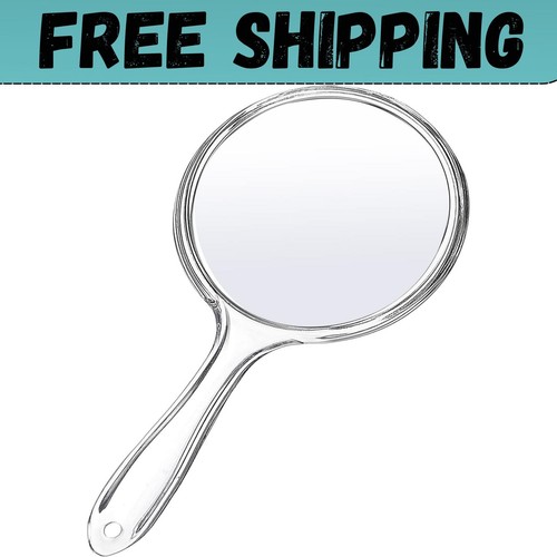Hand mirror double sided - mirror, double-sided