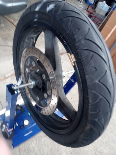 Kawasaki ex500r front - front, wheel