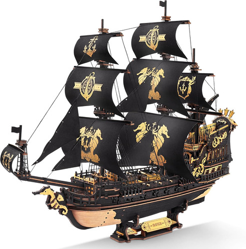 Rokr seahorse barque wooden - rokr,