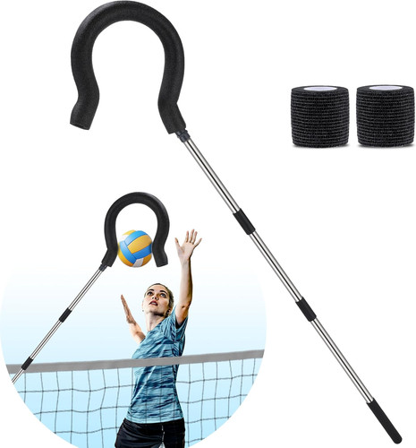 Volleyball spike trainer with - volleyball,