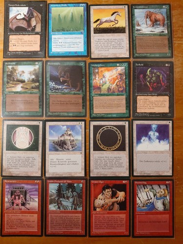 Mtg german fbb lot - mtg,