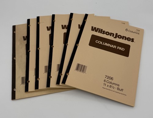 Vtg wilson jones columnar pad - vtg,
