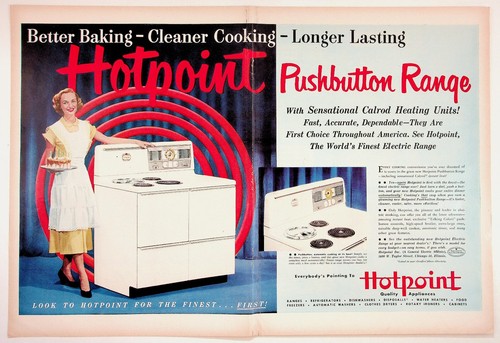 Hotpoint pushbutton range - hotpoint,