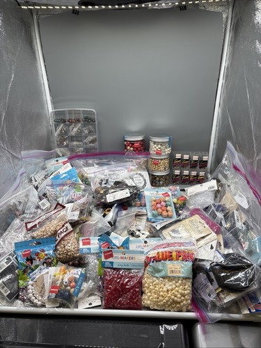 Huge lot jewelry making - of,