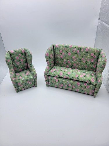 Dollhouse miniature sofa - miniature,