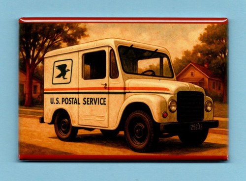 Postal jeep 2x3 fridge - postal, *2x3