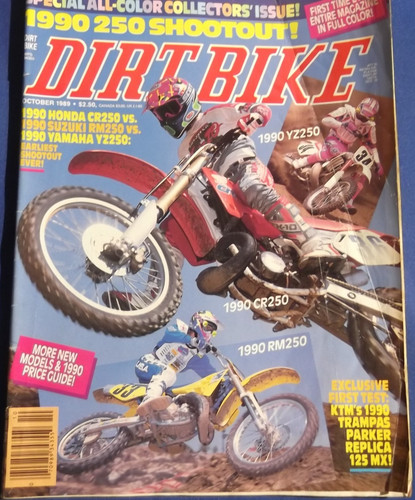 Dirt bike magazine oct - bike, 1989