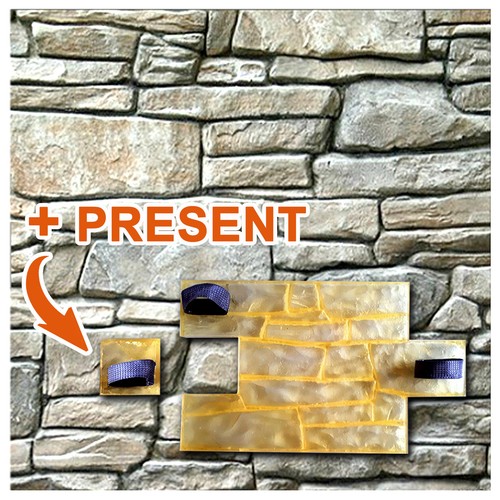 Polyurethane mat stamp granite - mat,