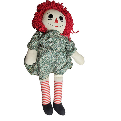 Handmade raggedy ann - handmade, rag