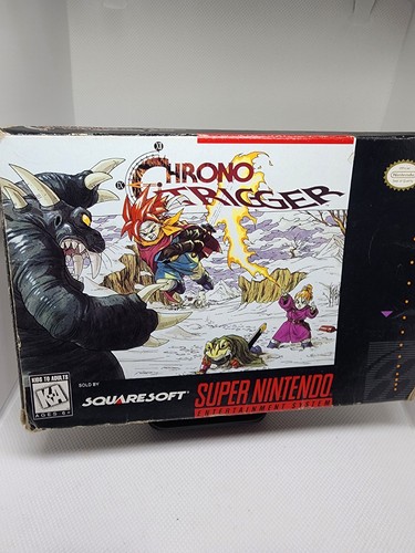 Chrono trigger snes - trigger, cartridge
