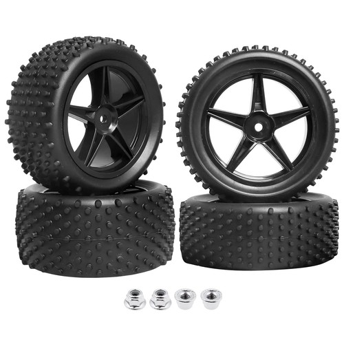 12mm hex wheels tires - hex, set
