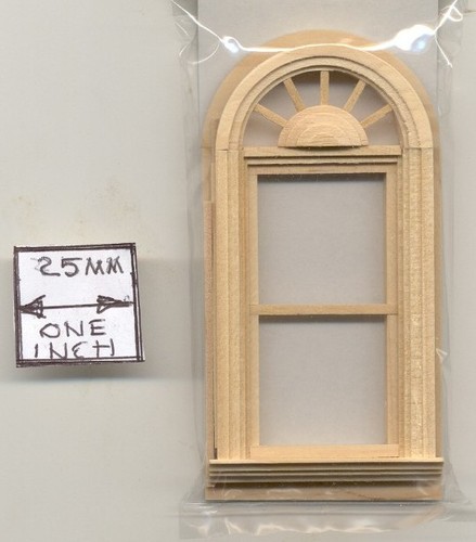 Half scale window palladian - half,