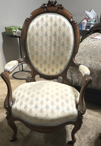 Upholstered accent armchair - upholstered,