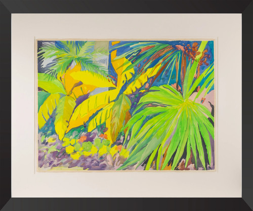 Hunt slonem tropical - tropical, fronds