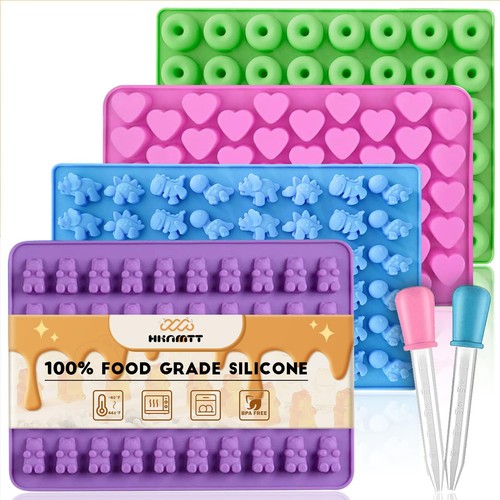 Gummy bear molds silicone mini - gummy,