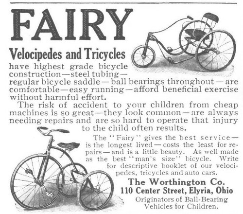 1908 fairy velocipedes - 1908,
