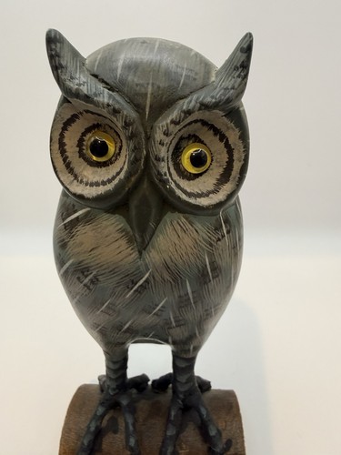 Vintage hand carved folk - hand,