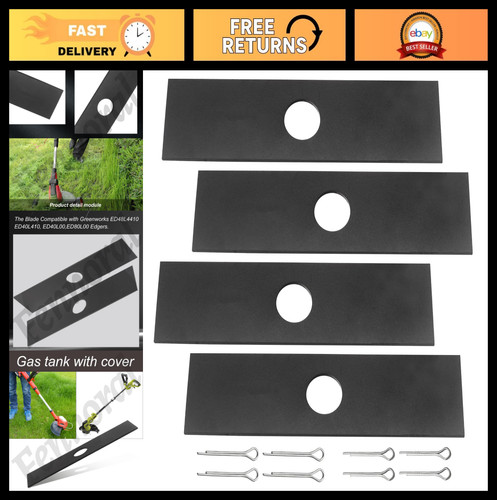 Replacement edger blades - 8",