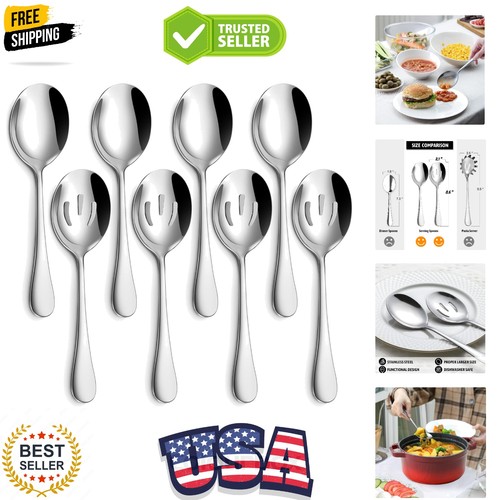 Piece serving set includes - set,