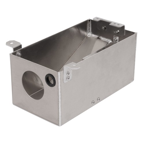 Aluminum air box intake - aluminum,
