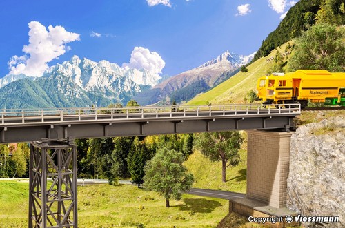 Steel girder deck bridge - girder, with