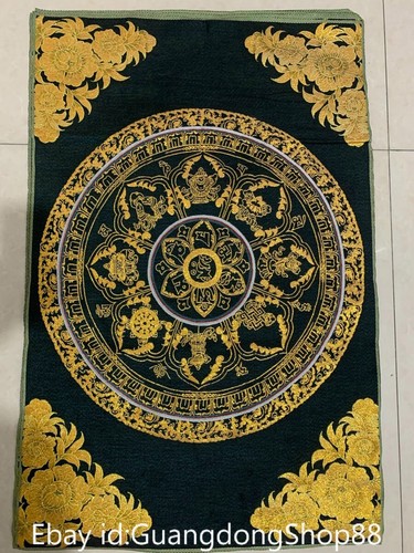 Old tibetan embroidery - old,
