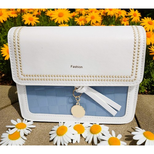 Purse women small white - purse, blue